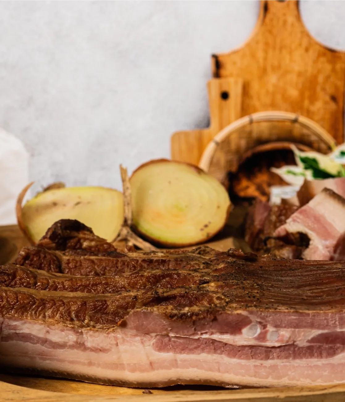 Fotografie: piept de porc țărănesc