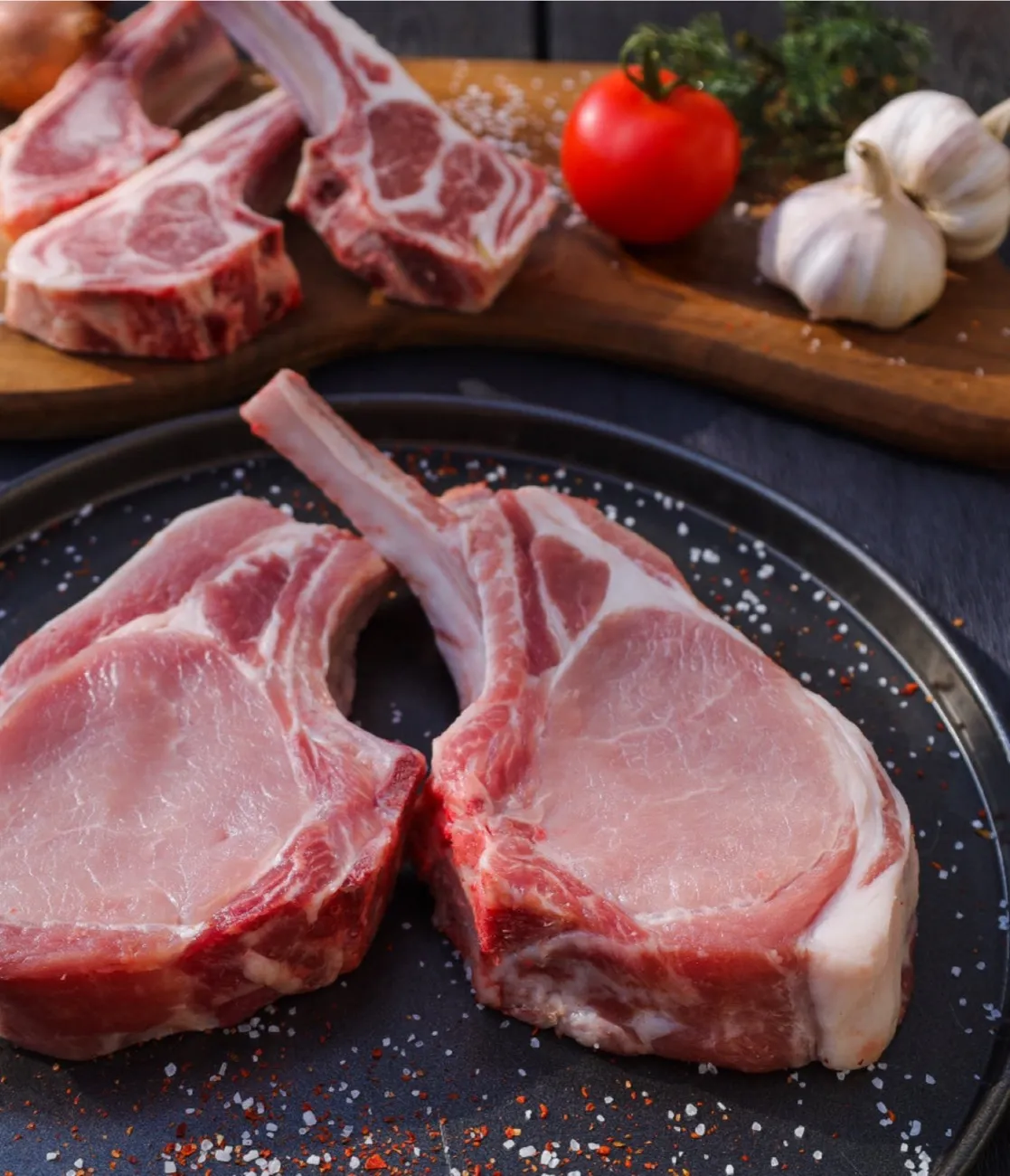 Tomahawk de porc