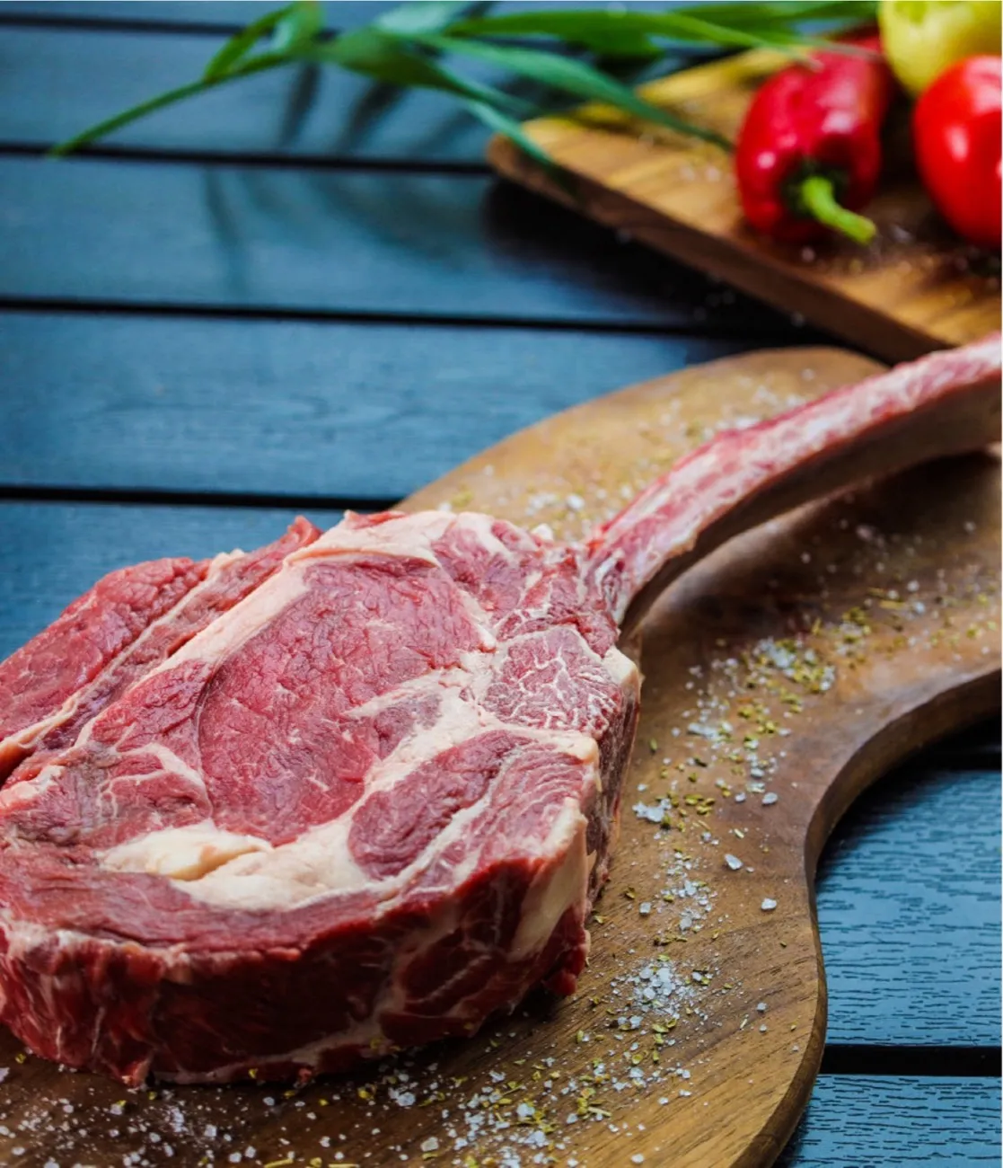 Tomahawk de Vită Black Angus